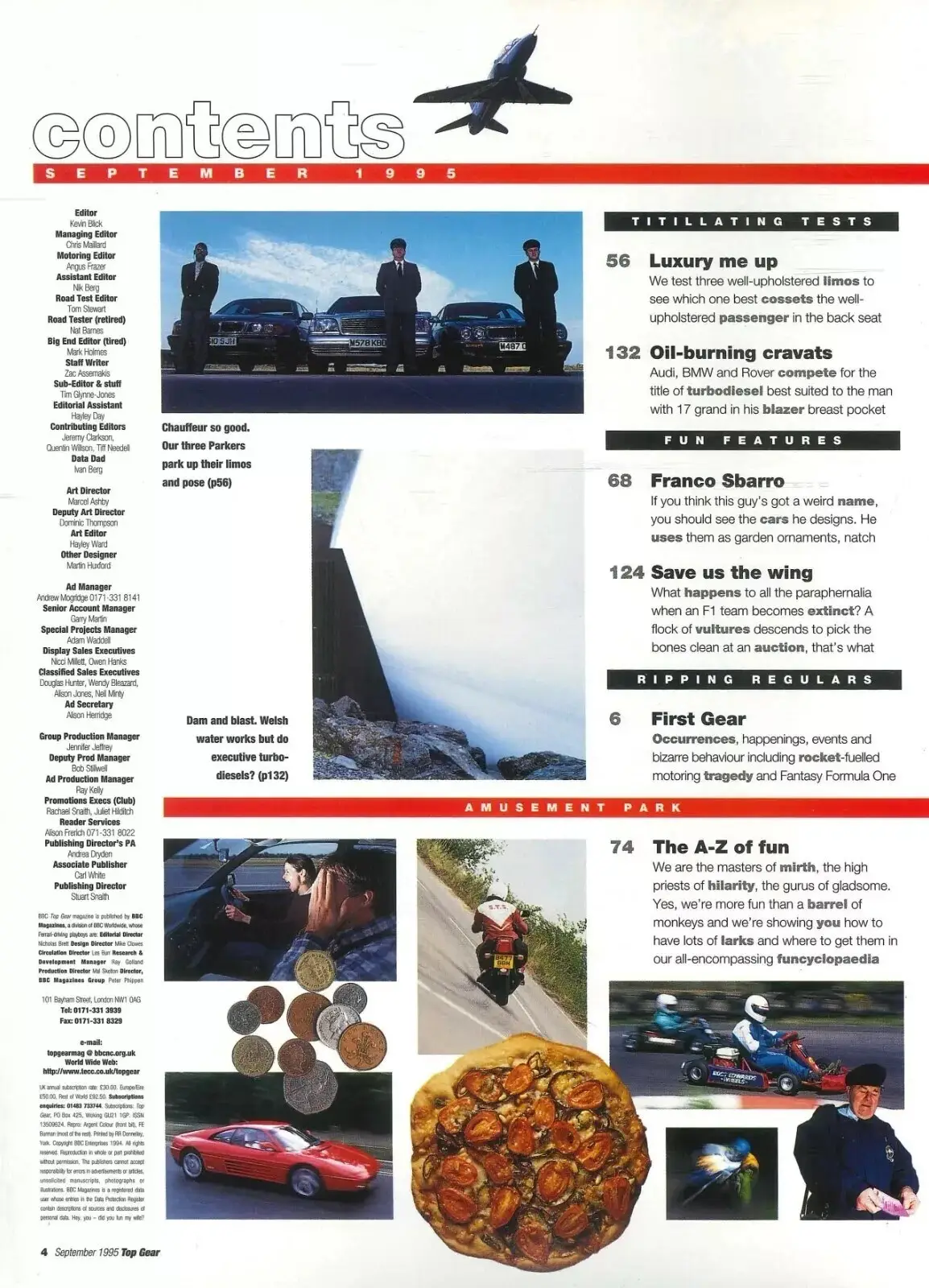 BBC Top Gear Magazine Issue 24, Lotus S4S, BMW M3 Evolution, Audi, F1, Sept 1995 - image 2 | Free standard UK delivery included | Discount Quality Products