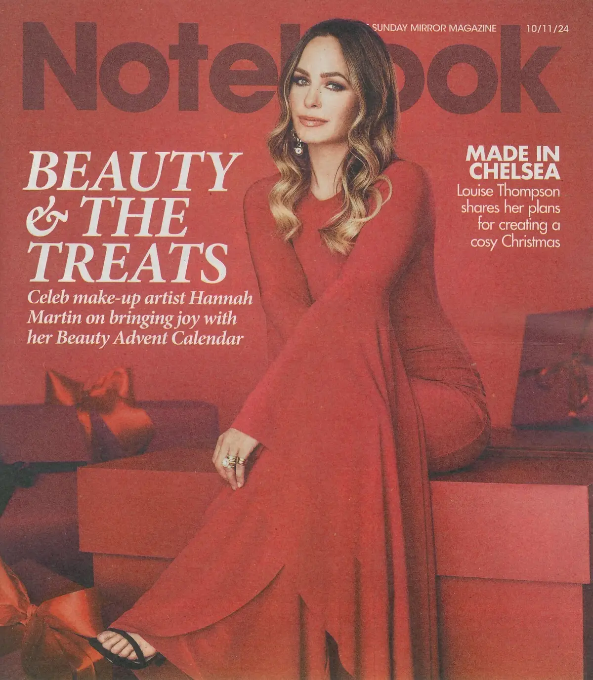 Sunday Mirror Notebook Magazine: Hannah Martin, Joanna Lumley, Fashion, 10.11.24