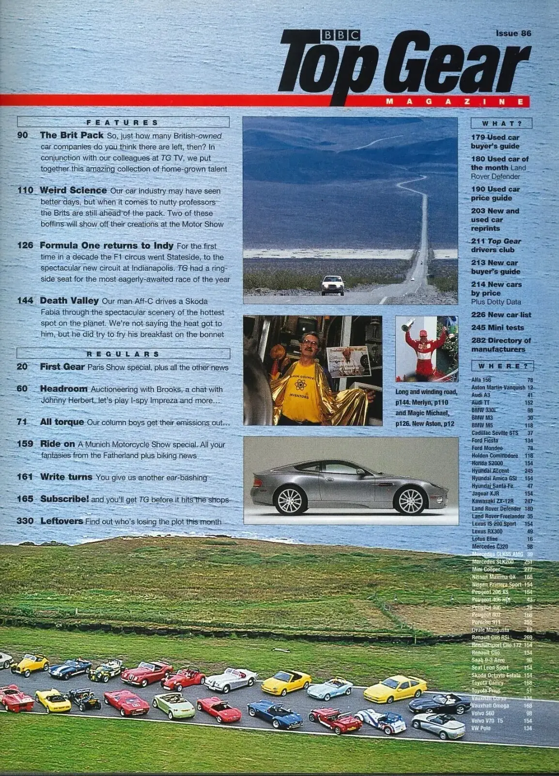 BBC Top Gear Magazine Issue #86, Volvo S60, Corsa, Peugeot 607, BMW M3, Nov 2000 - image 3 | Free standard UK delivery included | Discount Quality Products