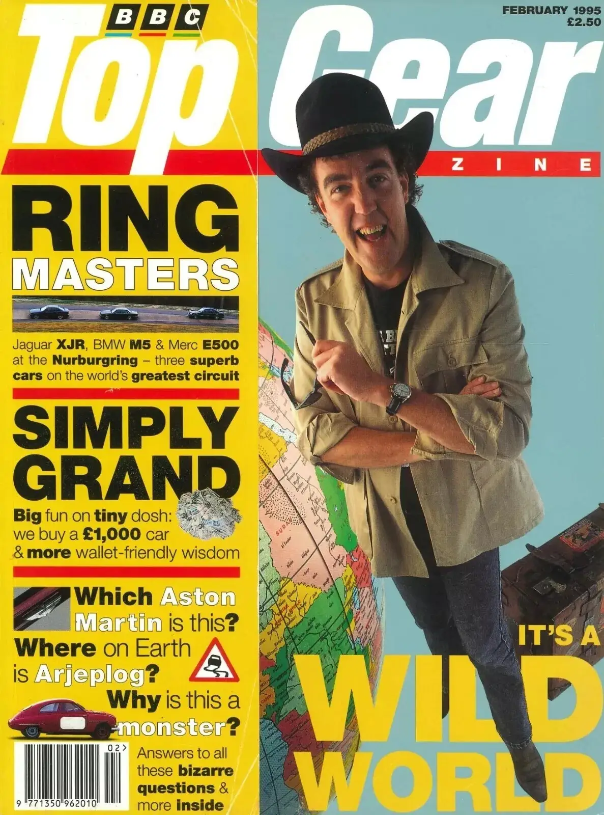 BBC Top Gear Magazine: Issue #17, Jaguar XJR, BMW M5, Mercedes E500, Feb 1995
