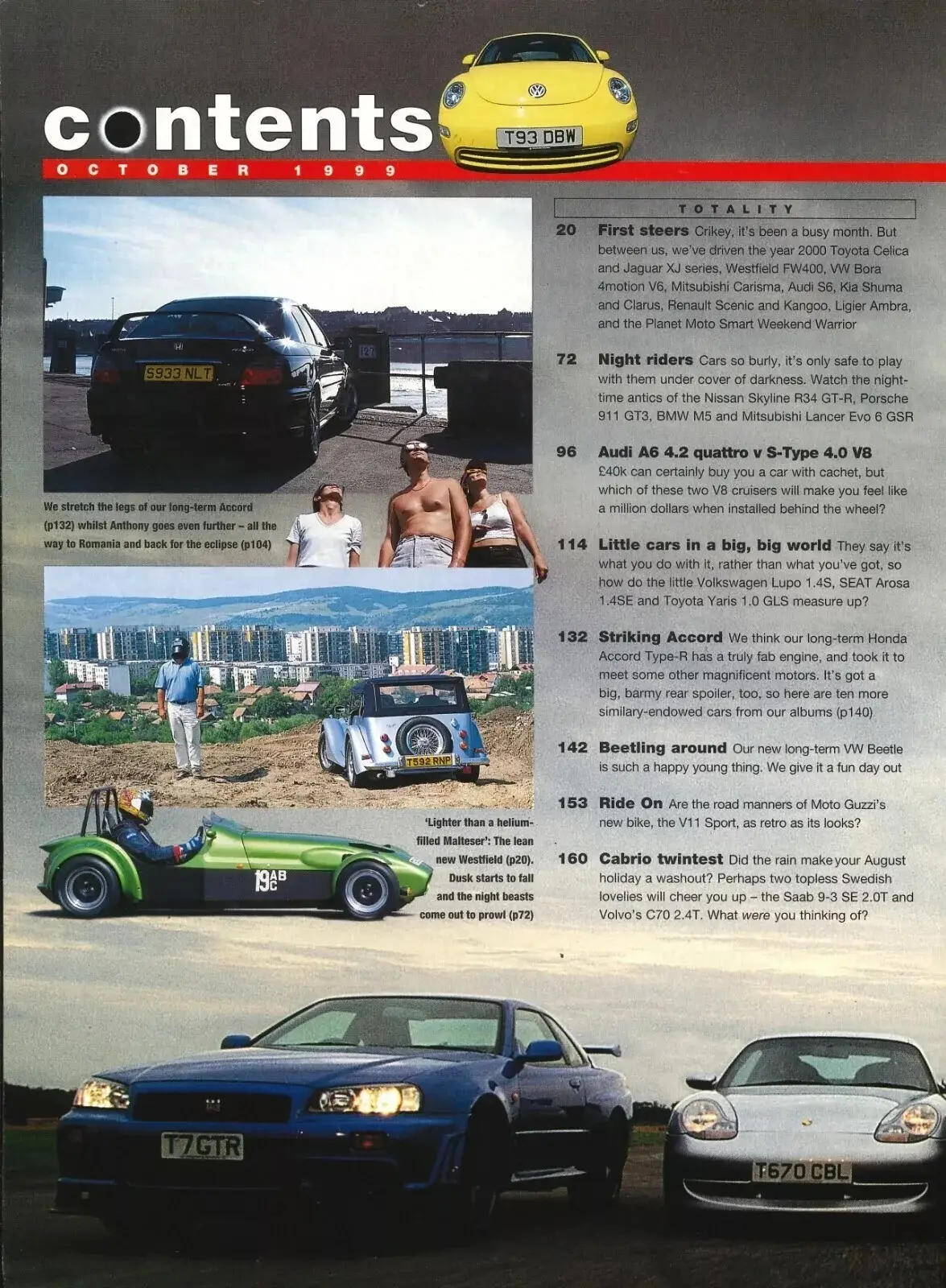 BBC Top Gear Magazine: Issue #73, BMW M5, Porsche 911 GT3, Jaguar XJ, Oct 1999 - image 2 | Free standard UK delivery included | Discount Quality Products