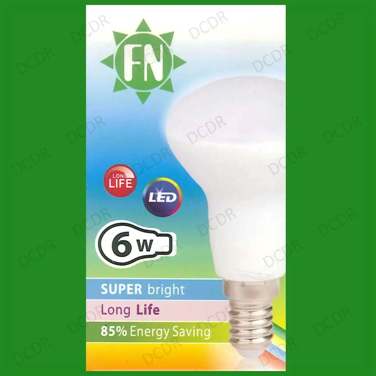 1x 6W (=40W) LED FN R50 Reflector Spotlight E14 6500K Daylight Light Bulb - image 3 | Free standard UK delivery included | Discount Quality Products
