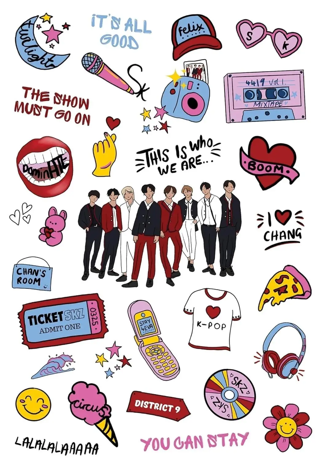 Stray Kids Annual Review Magazine K-Pop, 2025 Calendar, Stickers, Posters, Cards - image 5 | Free standard UK delivery included | Discount Quality Products