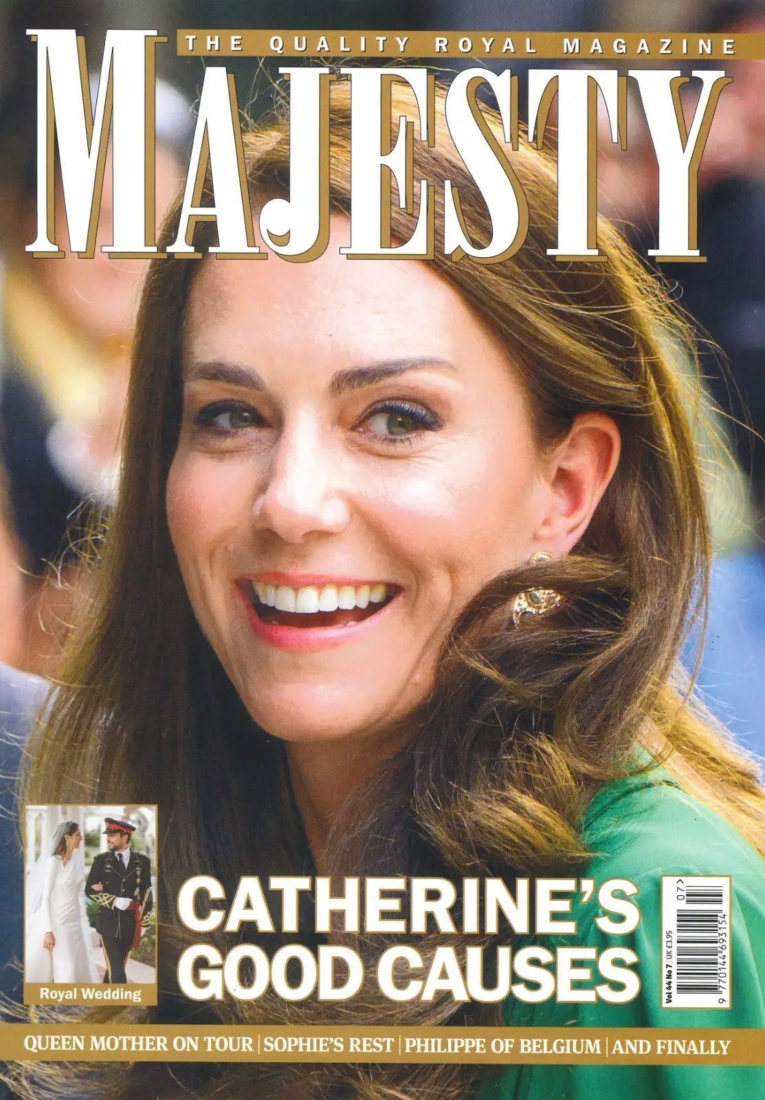 Majesty Magazine, Kate Middleton, King Charles III, Queen Camilla, July 2023