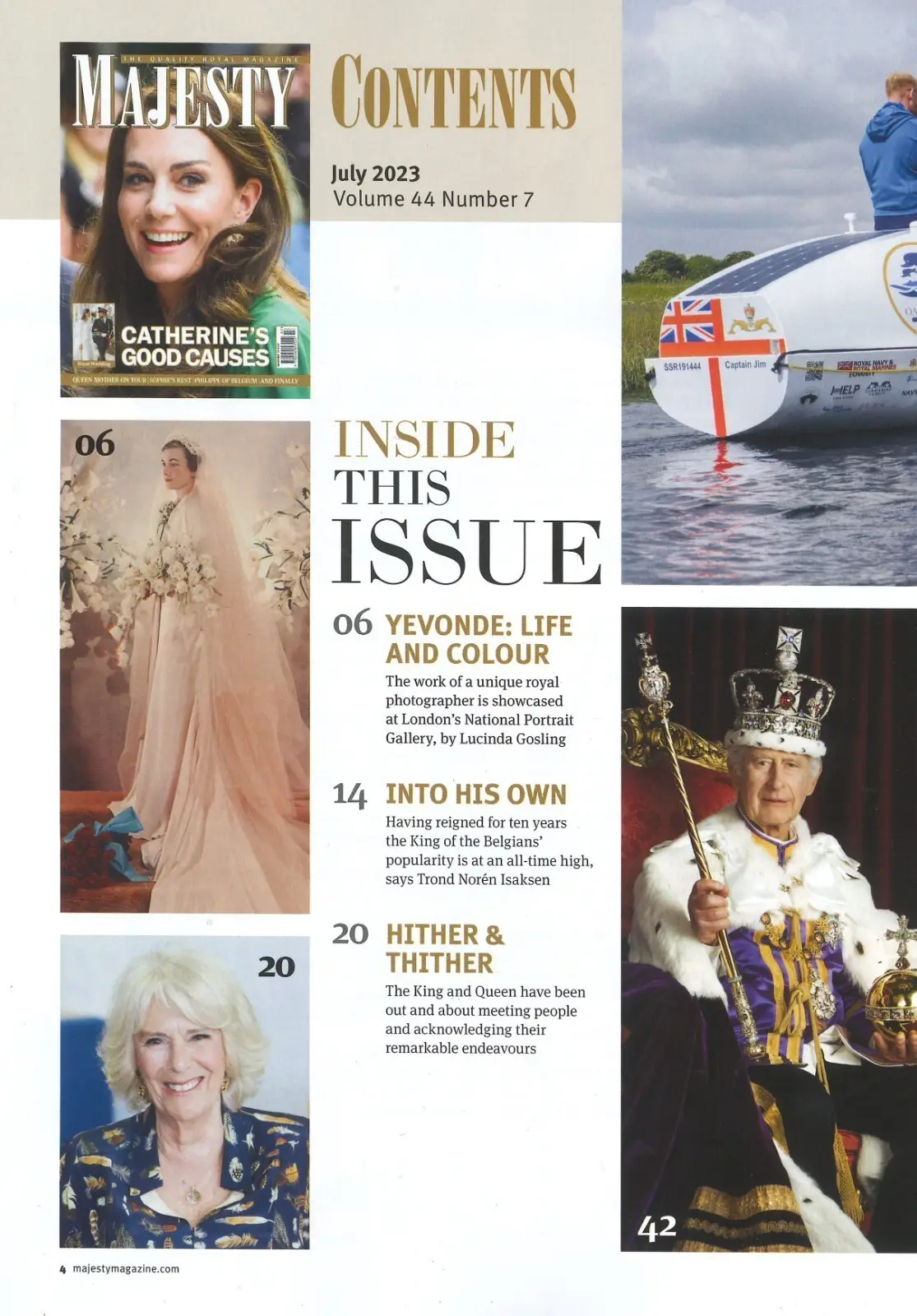 Majesty Magazine, Kate Middleton, King Charles III, Queen Camilla, July 2023 - image 2 | Free standard UK delivery included | Discount Quality Products