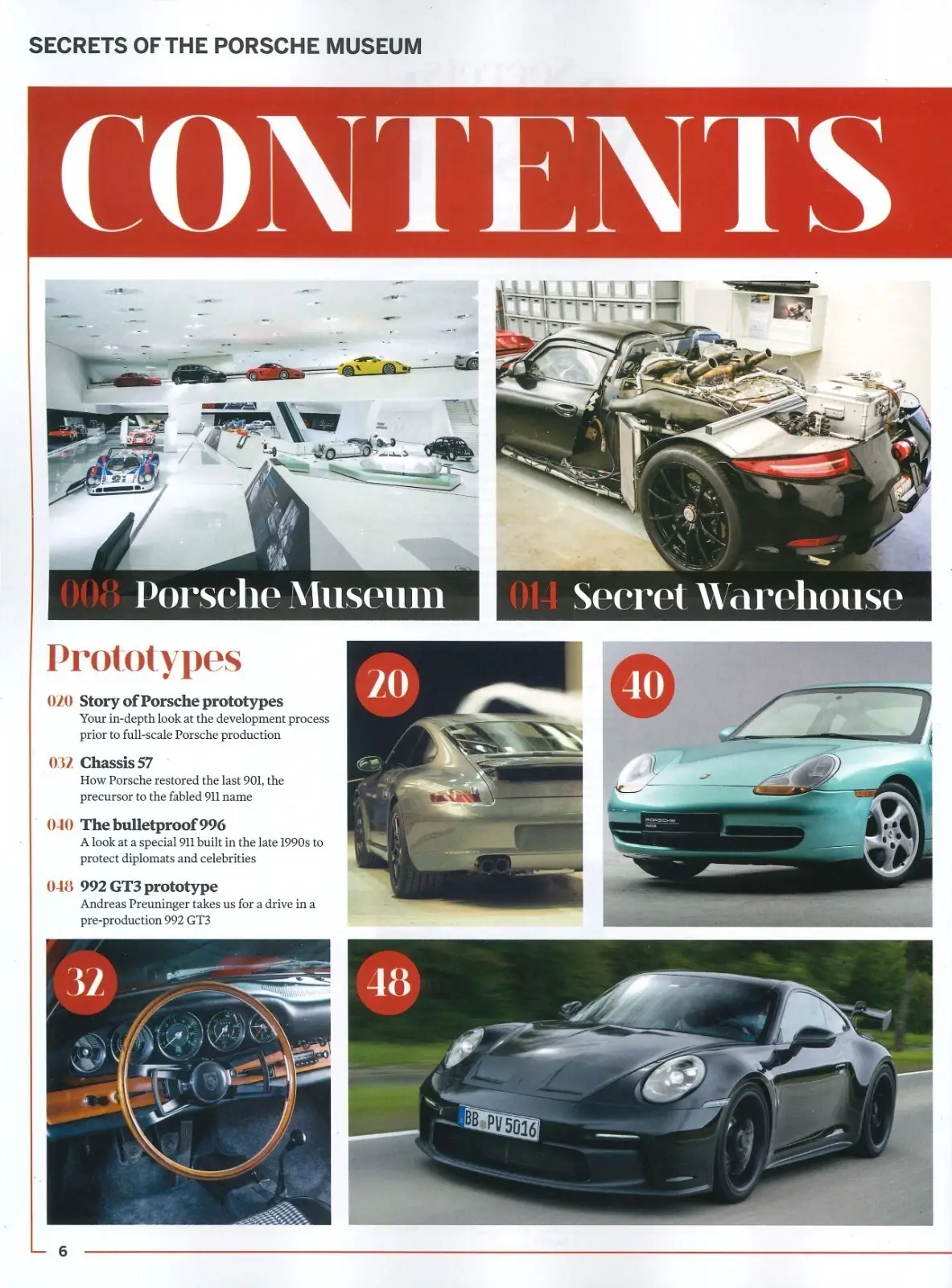 Secrets of the Porsche Museum Magazine, 911 Storage, Prototype, Race Car, 2023 - image 2 | Free standard UK delivery included | Discount Quality Products