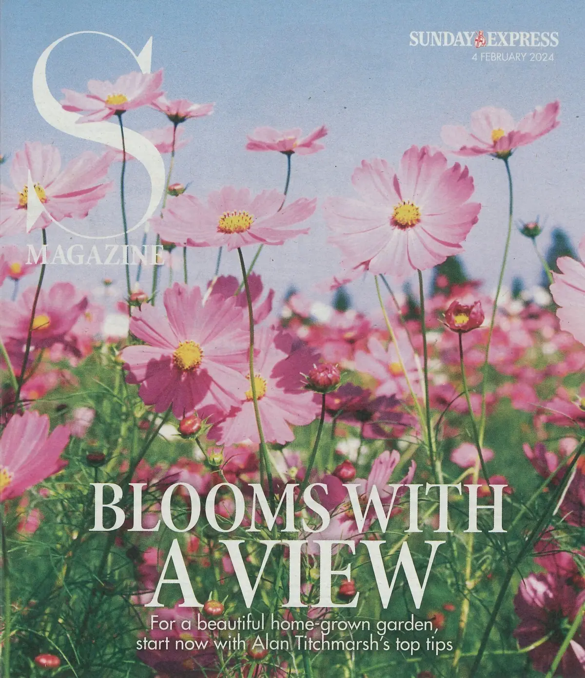 Sunday Express Magazine Robbie Williams, Alan Titchmarsh, Valentine's Day 4.2.24