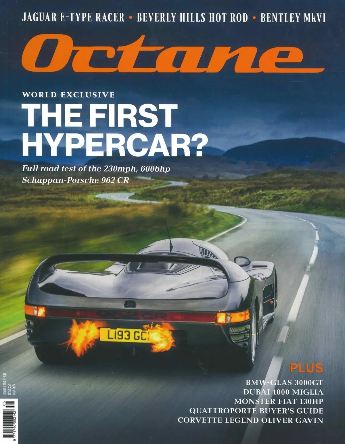 Octane Magazine #251, Hypercar, Schuppan-Porsche 962 CR, Jaguar, Cars, May 2024