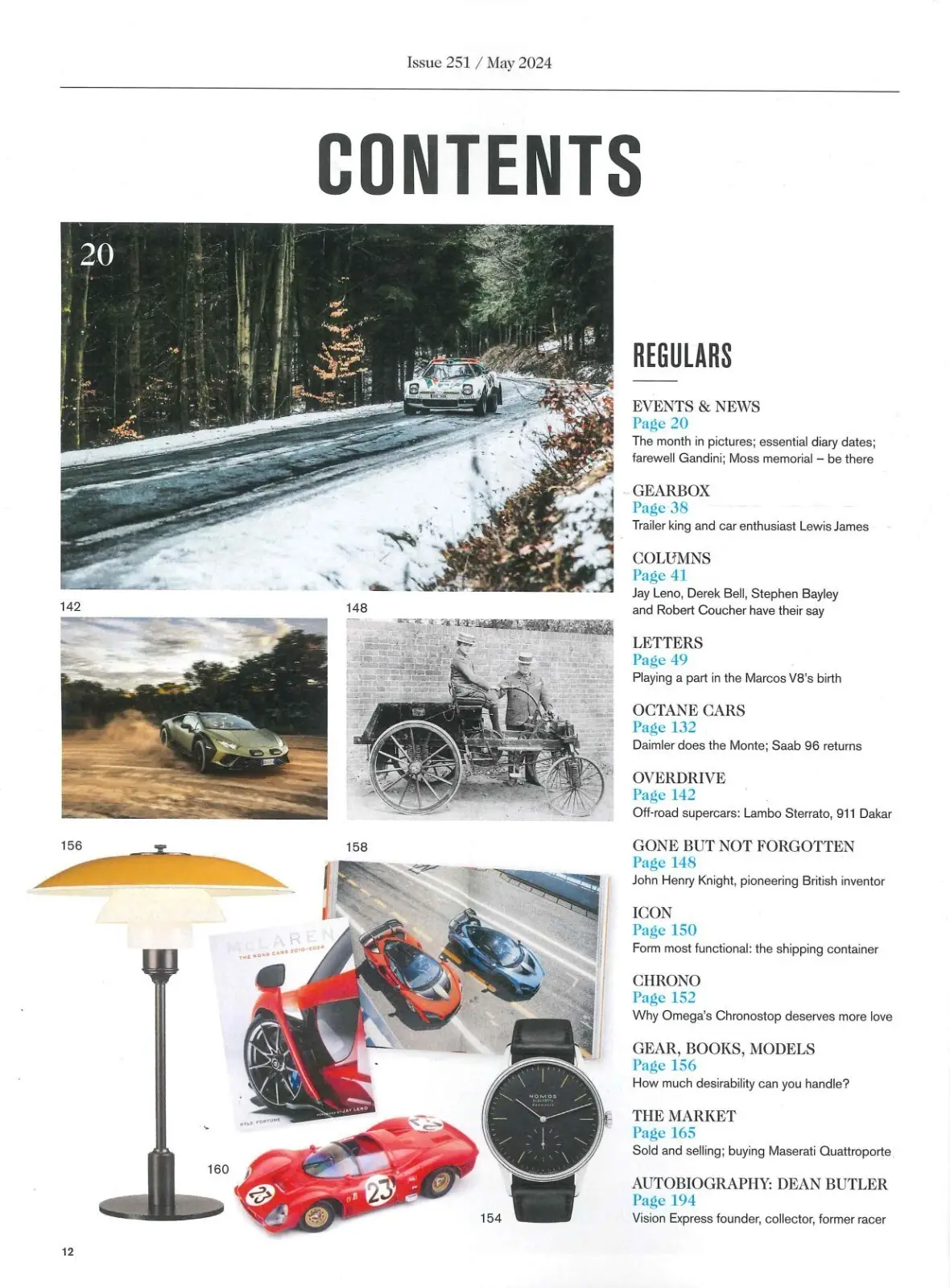 Octane Magazine #251, Hypercar, Schuppan-Porsche 962 CR, Jaguar, Cars, May 2024 - image 4 | Free standard UK delivery included | Discount Quality Products