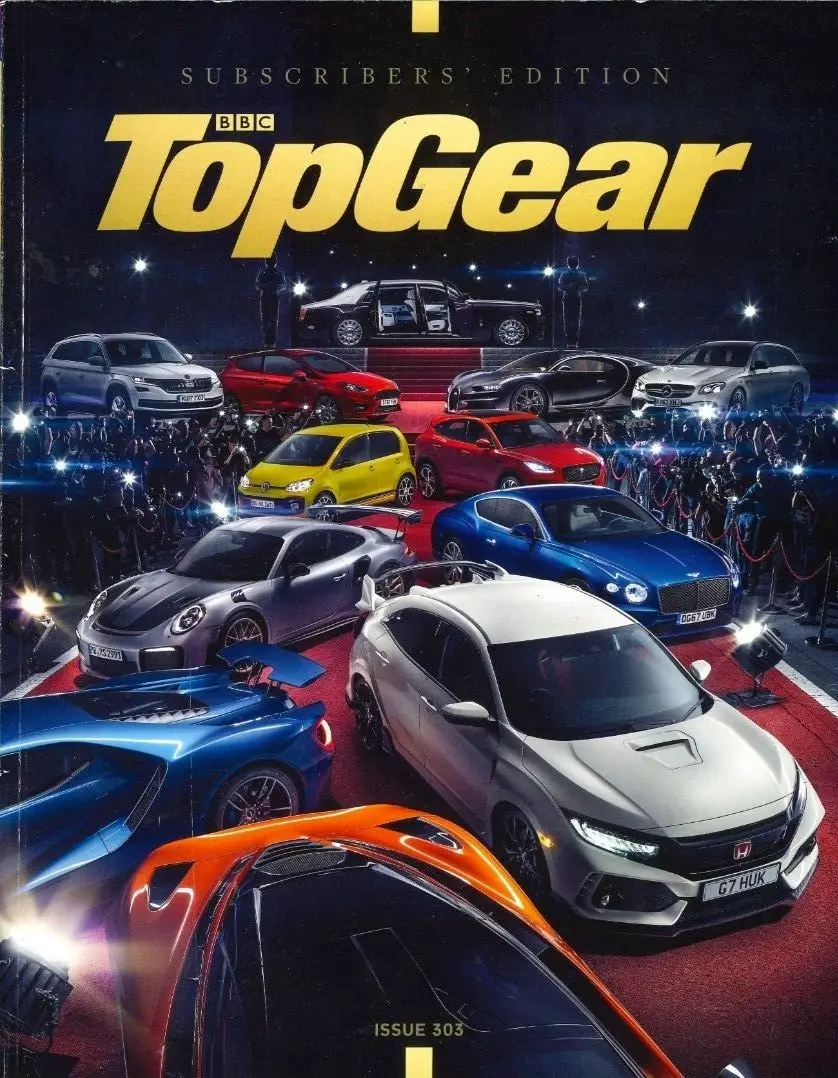 BBC Top Gear Magazine: Issue #303, Jaguar XJR, Mercedes AMG, Tesla, Awards 2017