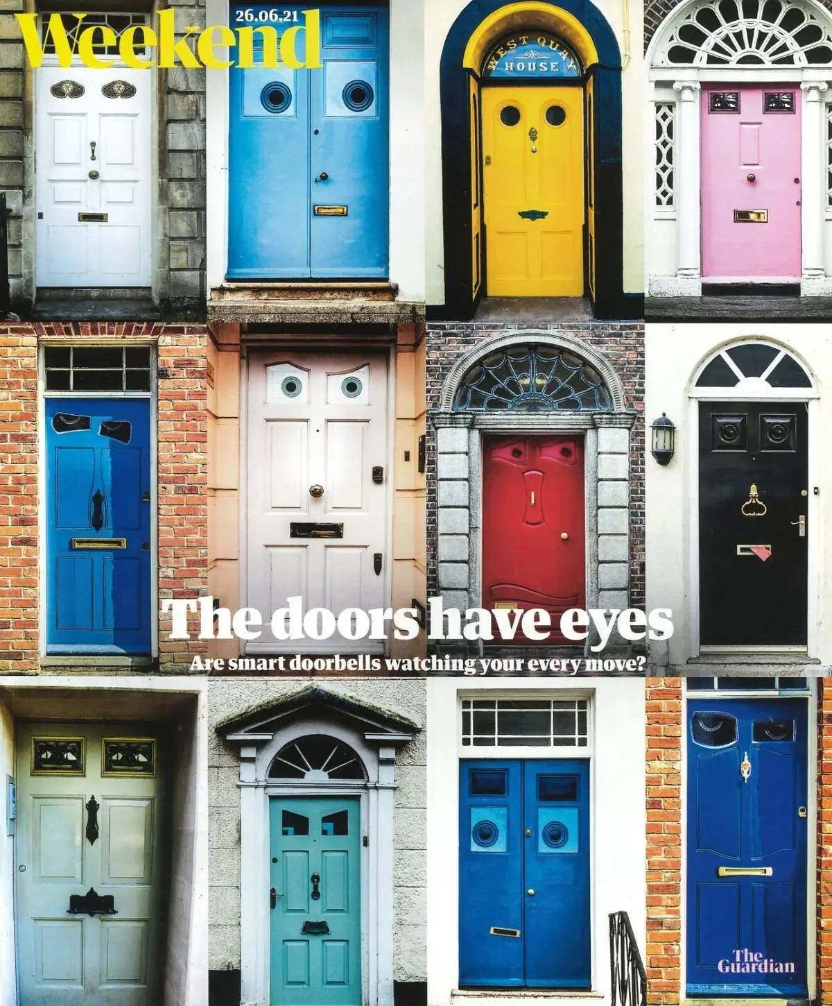 Guardian Weekend Magazine: Smart Doorbells, Romesh Ranganathan, Fashion, 26.6.21