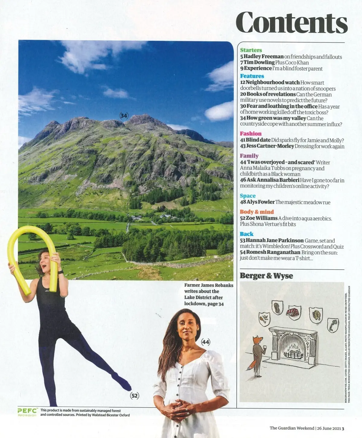 Guardian Weekend Magazine: Smart Doorbells, Romesh Ranganathan, Fashion, 26.6.21 - image 2 | Free standard UK delivery included | Discount Quality Products