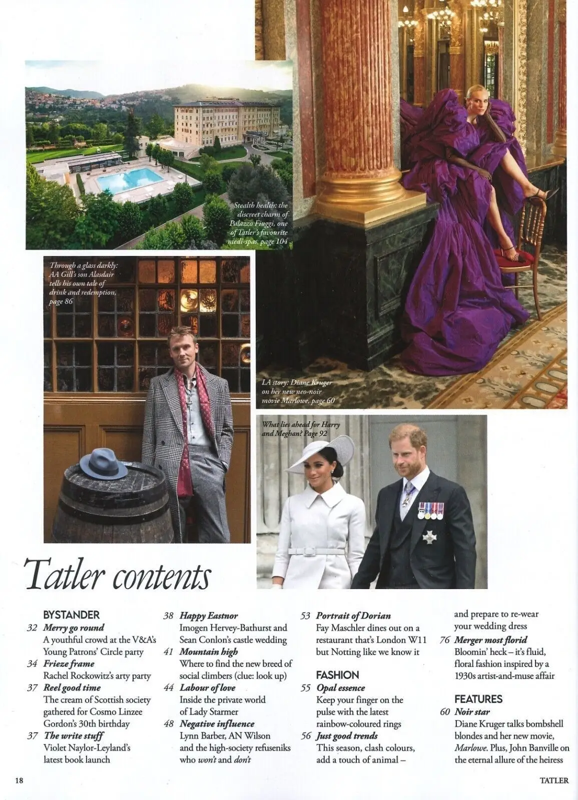 TATLER Magazine, Diane Kruger, Marlowe, Prince Harry & Meghan, AA Gill, Jan 2023 - image 2 | Free standard UK delivery included | Discount Quality Products