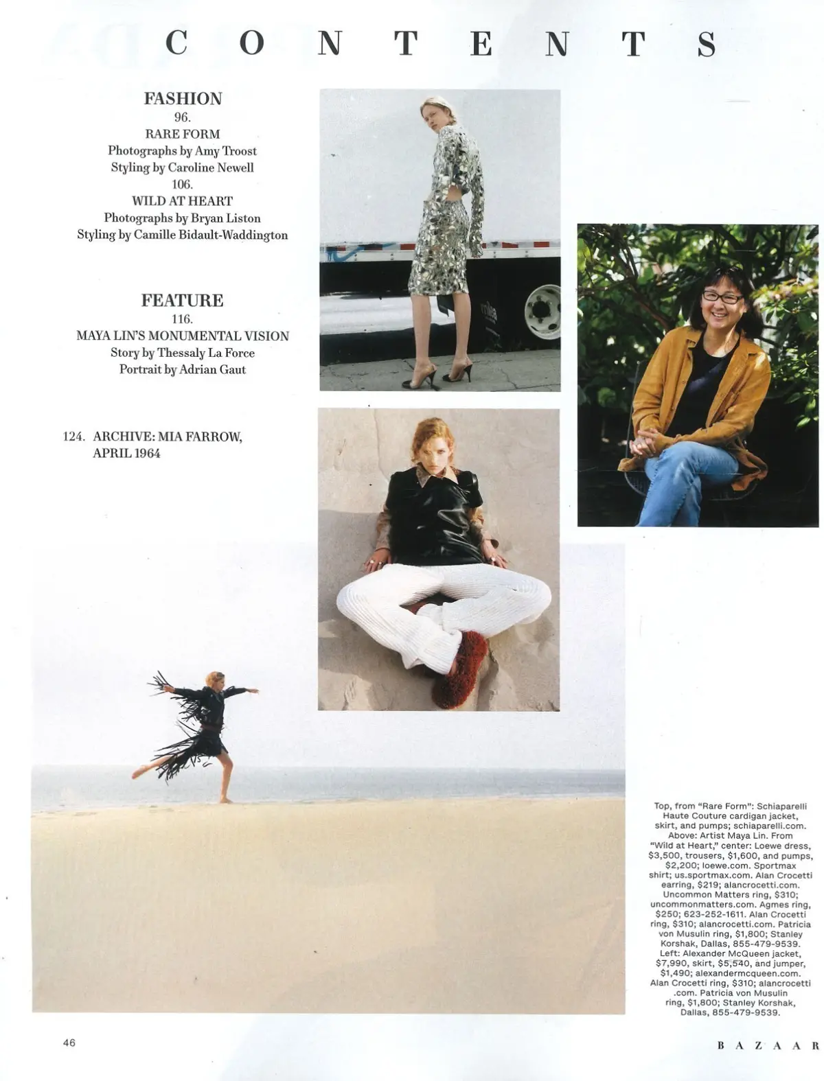 Harper's Bazaar USA Magazine, Home Issue, Maya Lin, Fashion, Styles, Nov 2023 - image 3 | Free standard UK delivery included | Discount Quality Products