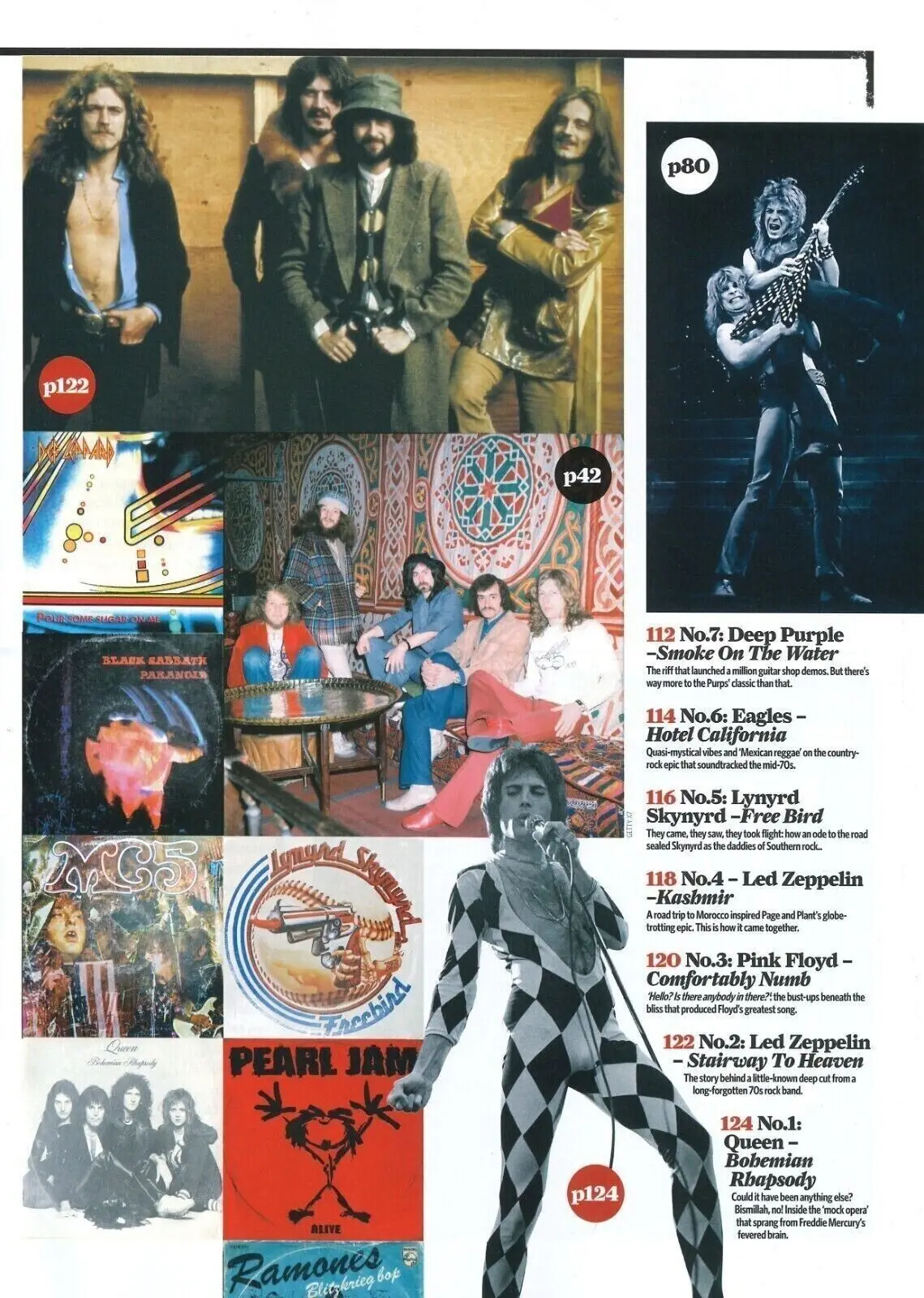Classic Rock Platinum Series Magazine, 100 Greatest Rock Songs, Queen, AC/DC - image 3 | Free standard UK delivery included | Discount Quality Products