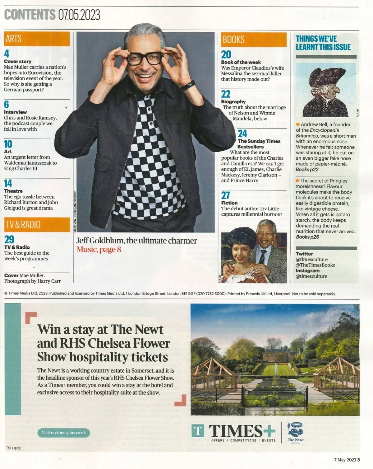 Sunday Times Culture Magazine, Mae Muller, King Charles III, Ed Sheeran, 7.5.23 - image 2 | Free standard UK delivery included | Discount Quality Products
