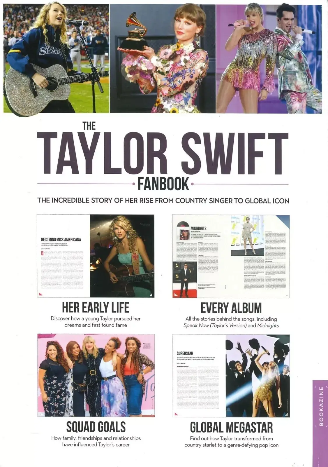 Taylor Swift Fanbook Magazine: Global Megastar, Singer, Every Album Featured - image 3 | Free standard UK delivery included | Discount Quality Products
