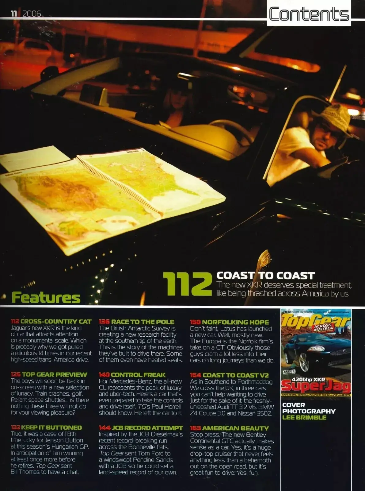 BBC Top Gear Magazine, Issue #158, Jenson Button, Mercedes CL, Lotus, Nov 2006 - image 2 | Free standard UK delivery included | Discount Quality Products