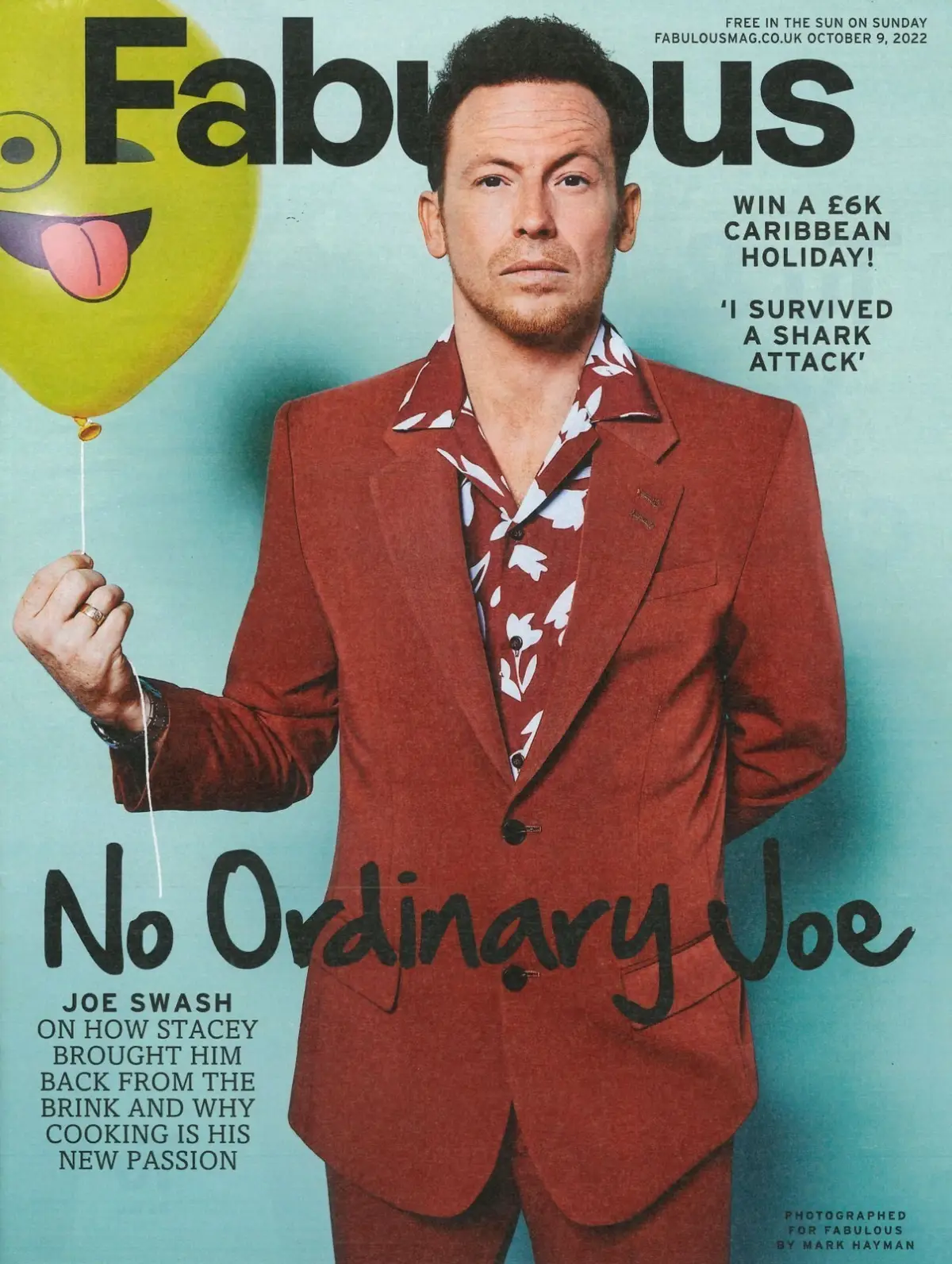Fabulous Magazine: Joe Swash, Susie Dent, Emilia Fox, Fashion, Food, 9.10.22