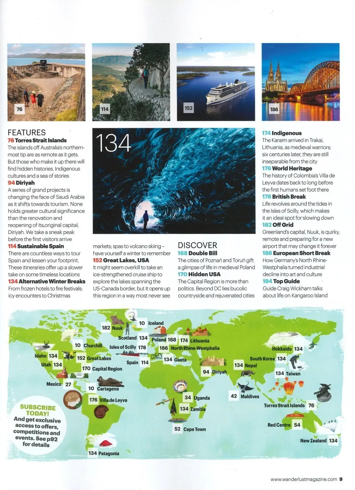 Wanderlust Magazine, Diriyah, Saudi Arabia Opens Up, Spain, Travel, Dec/Jan 2023 - image 3 | Free standard UK delivery included | Discount Quality Products