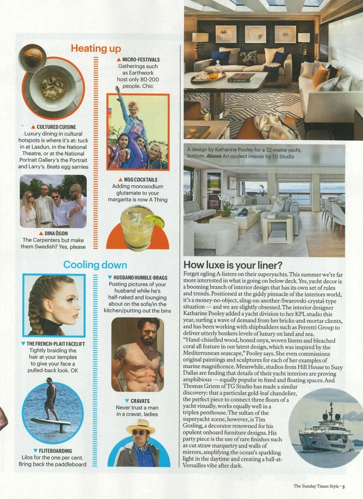 Sunday Times STYLE Magazine Cynthia Nixon, Dolly Alderton, Summer Fashion 2.7.23 - image 2 | Free standard UK delivery included | Discount Quality Products