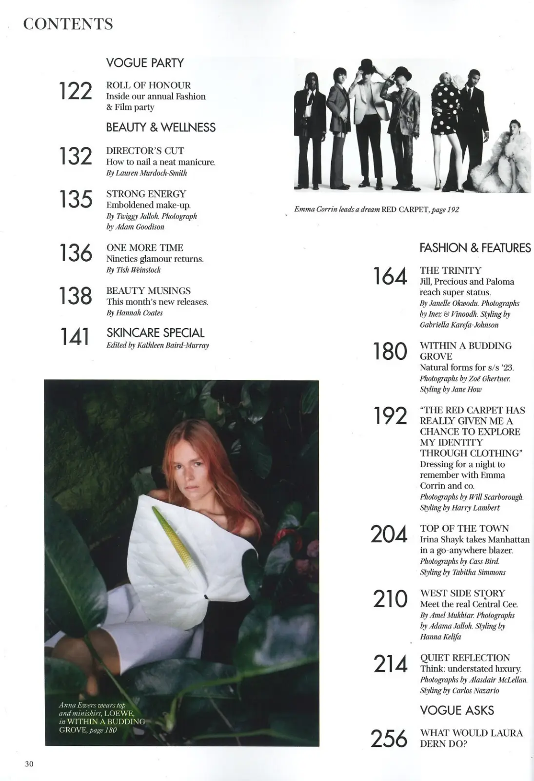 Vogue Magazine, Paloma Elsesser, Precious Lee, Jill Kortleve, Models, April 2023 - image 3 | Free standard UK delivery included | Discount Quality Products