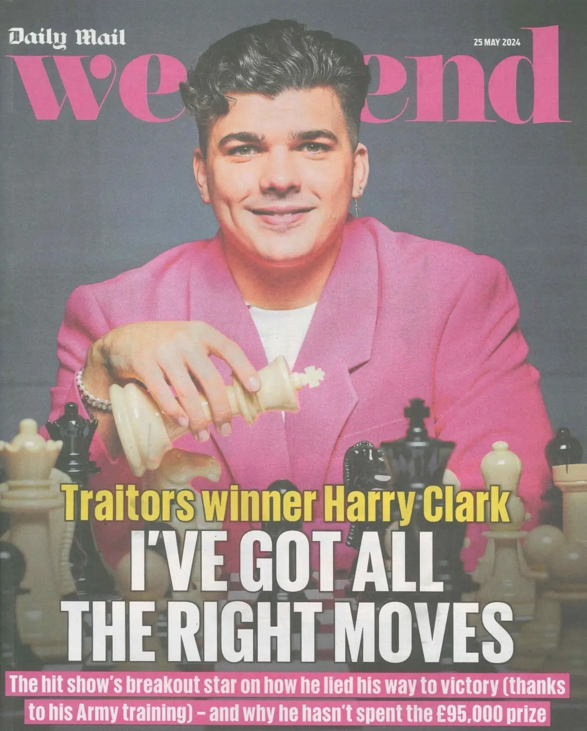 Daily Mail Weekend Magazine: Harry Clark, Benedict Cumberbatch, WW2, 25.5.24