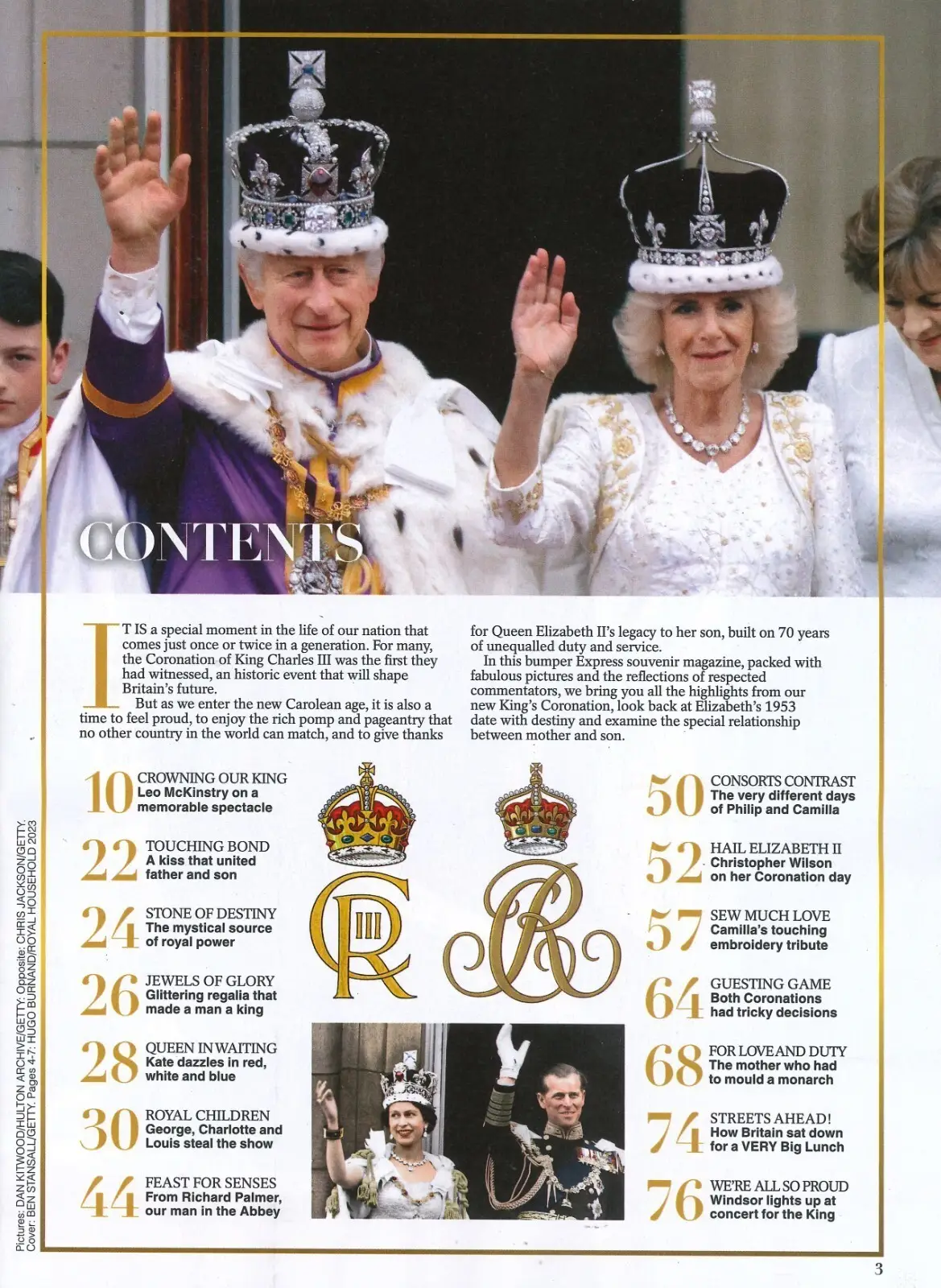 Daily Express Magazine, King Charles III & Camilla Coronation, Historic Souvenir - image 2 | Free standard UK delivery included | Discount Quality Products