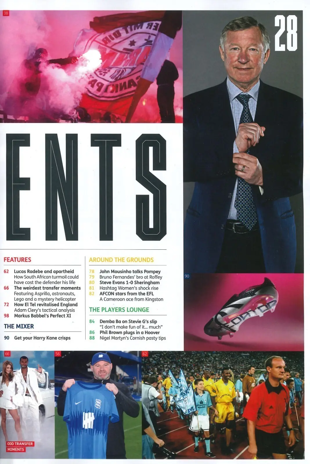 FourFourTwo Magazine: Alex Ferguson, Wayne Rooney, Football, Soccer, Feb 2024 - image 3 | Free standard UK delivery included | Discount Quality Products