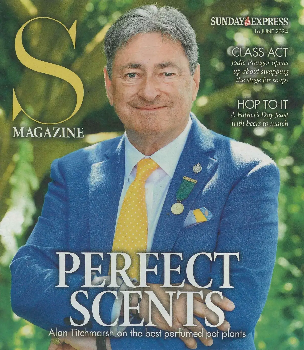 Sunday Express Magazine: Alan Titchmarsh, Jodie Prenger, Mindy Hammond, 16.6.24