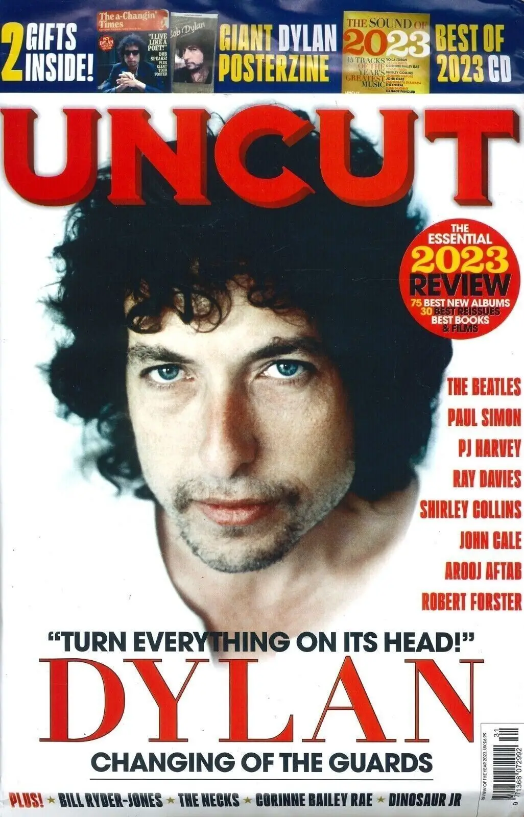 Uncut Magazine Free CD, Giant Poster, Bob Dylan, Beatles Review of the Year 2023 - Free standard UK delivery included | Discount Quality Products