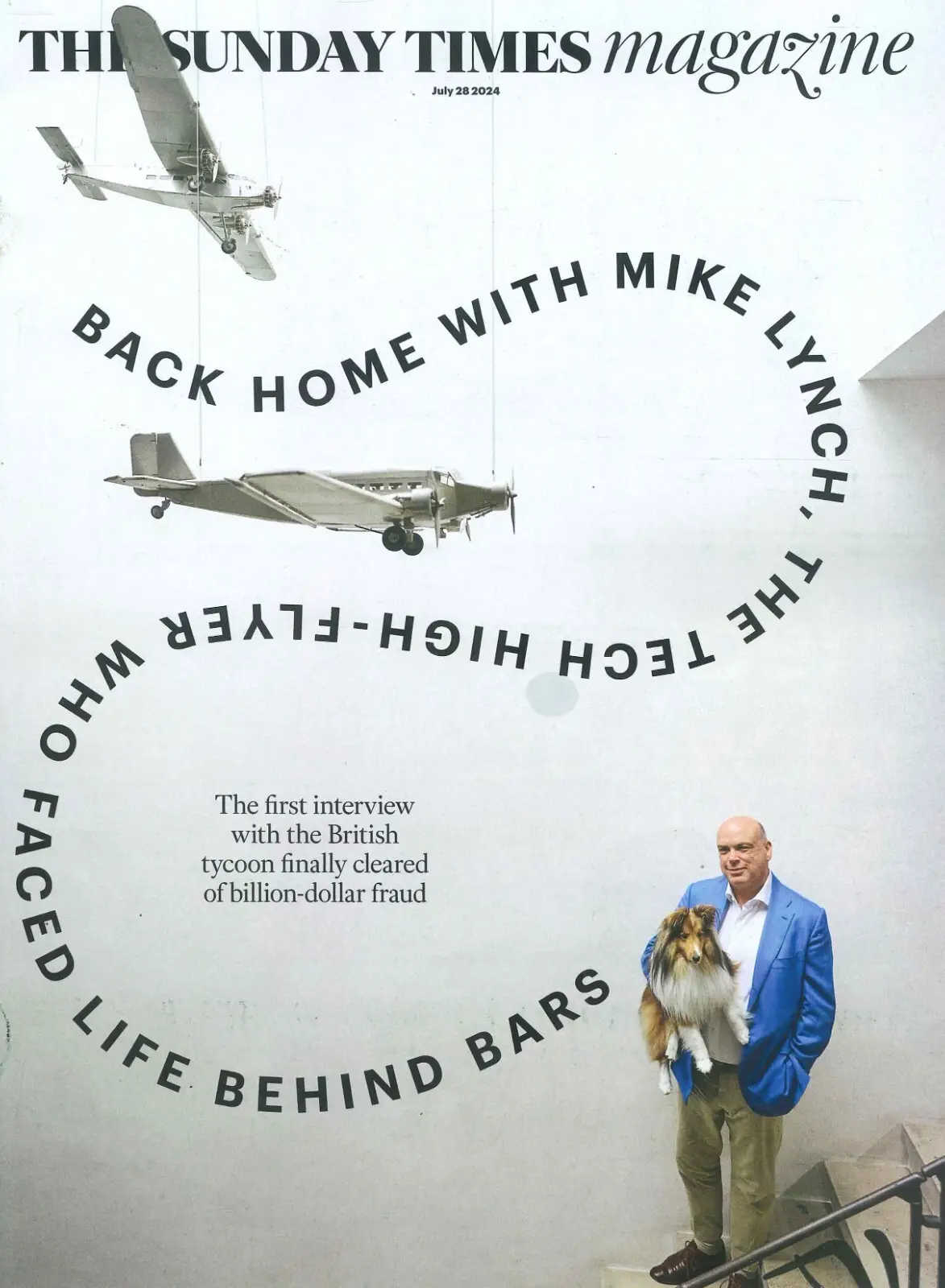 Sunday Times Magazine: Mike Lynch, Miriam Margolyes, Annabel Leventon, 28.7.24 - Free standard UK delivery included | Discount Quality Products