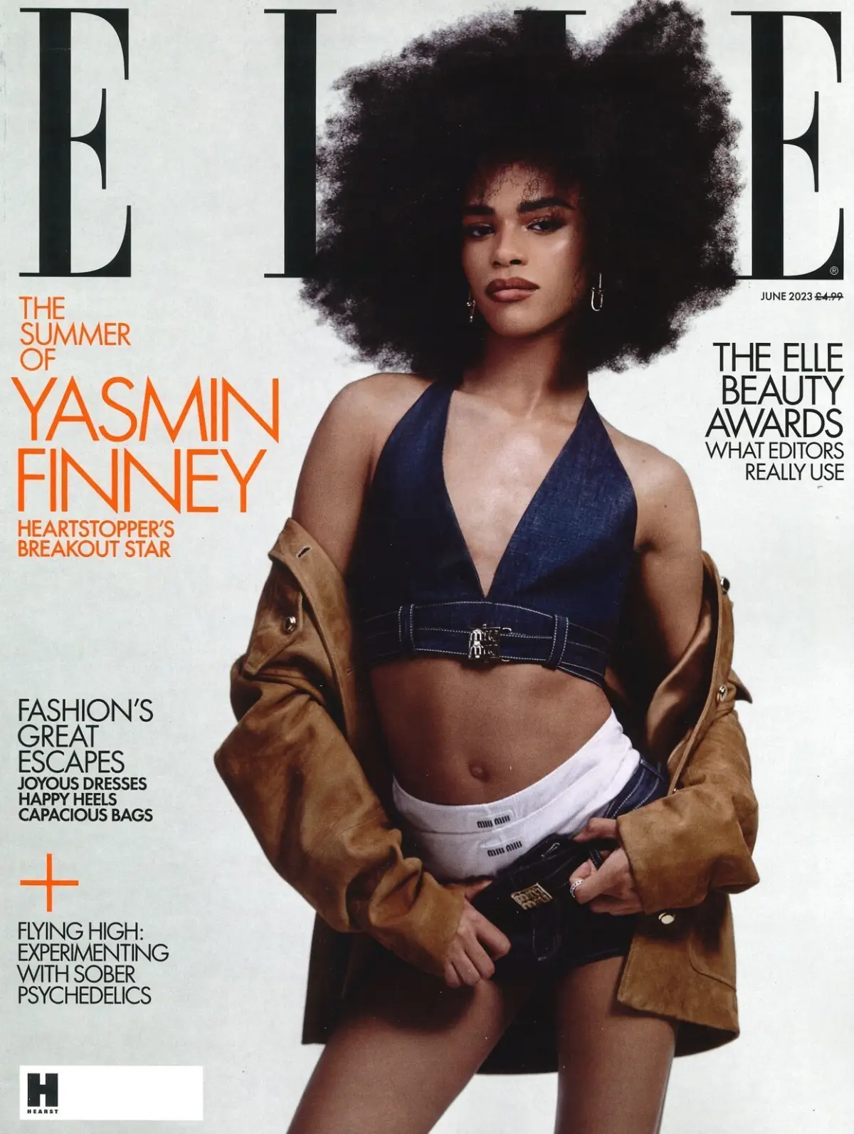 Elle Magazine, Yasmin Finney, Cleo Sol, Simone Rocha, Octavia Bright, June 2023