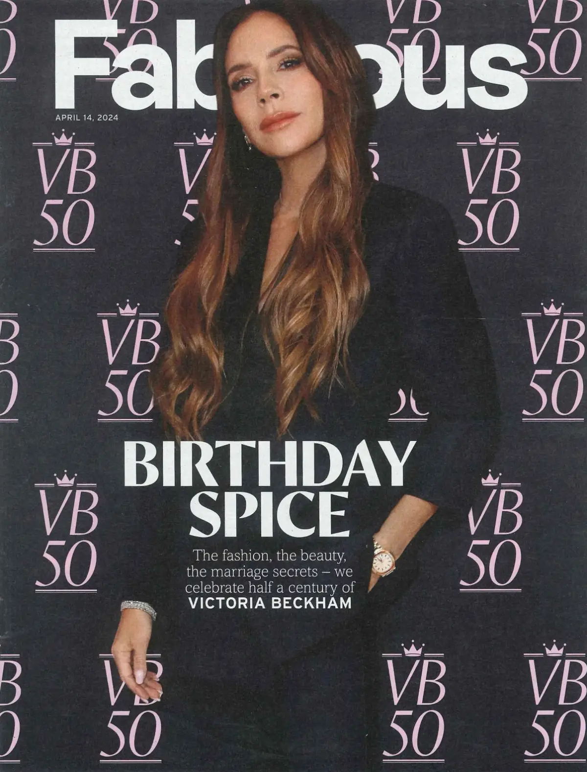 Fabulous Magazine: Victoria Beckham, Greg Wallace, Marian Keyes, Fashion 14.4.24