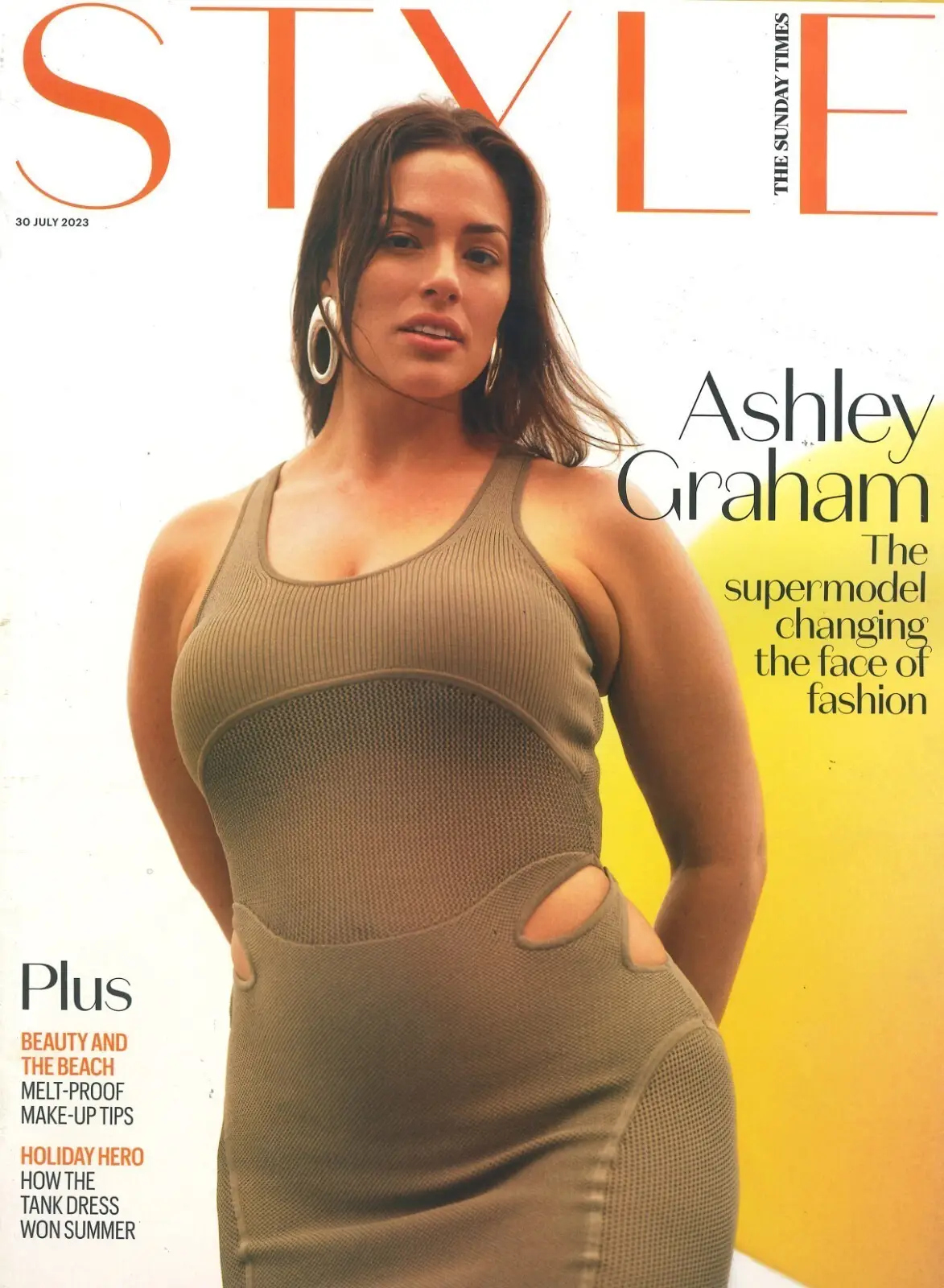 Sunday Times STYLE Magazine, Ashley Graham, Dolly Alderton, Fashion, 30.7.23 - Free standard UK delivery included | Discount Quality Products