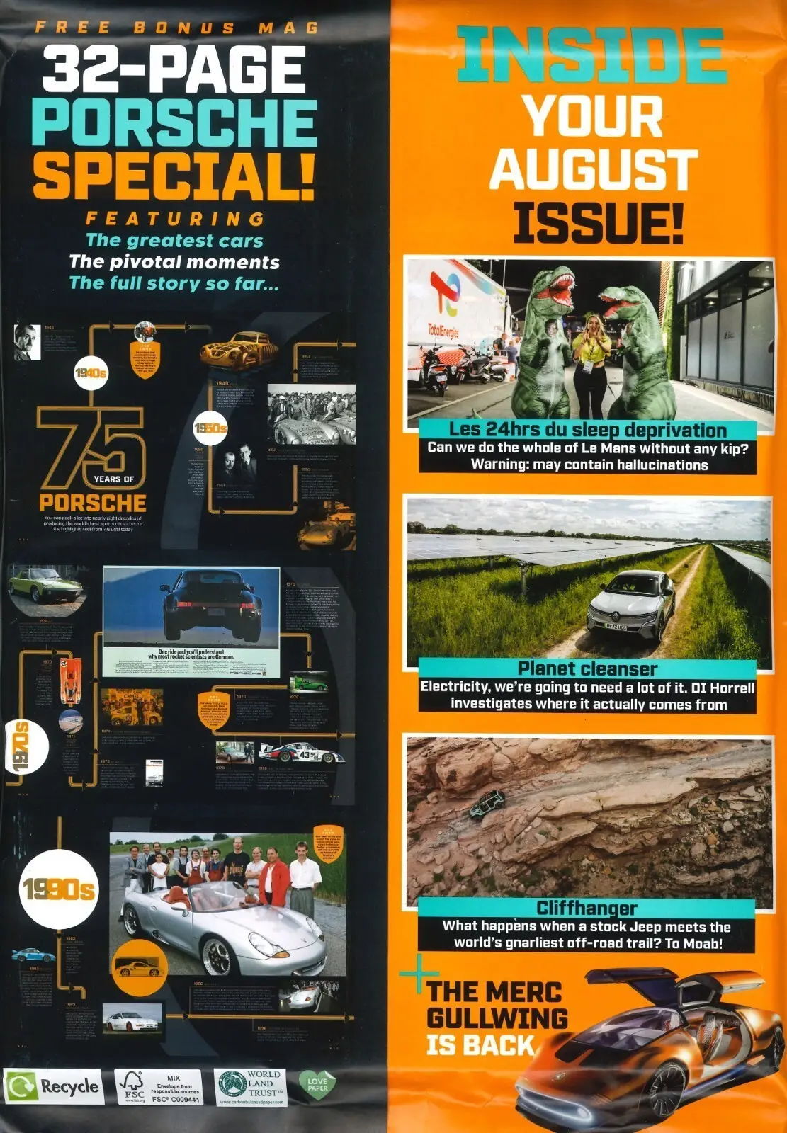BBC Top Gear Magazine #374, Free 32-Page Porsche Mag, Sports Cars, Aug 2023 - image 2 | Free standard UK delivery included | Discount Quality Products