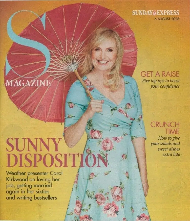 Sunday Express Magazine, Carol Kirkwood, Jamie Goode, Mindy Hammond, 6.8.23