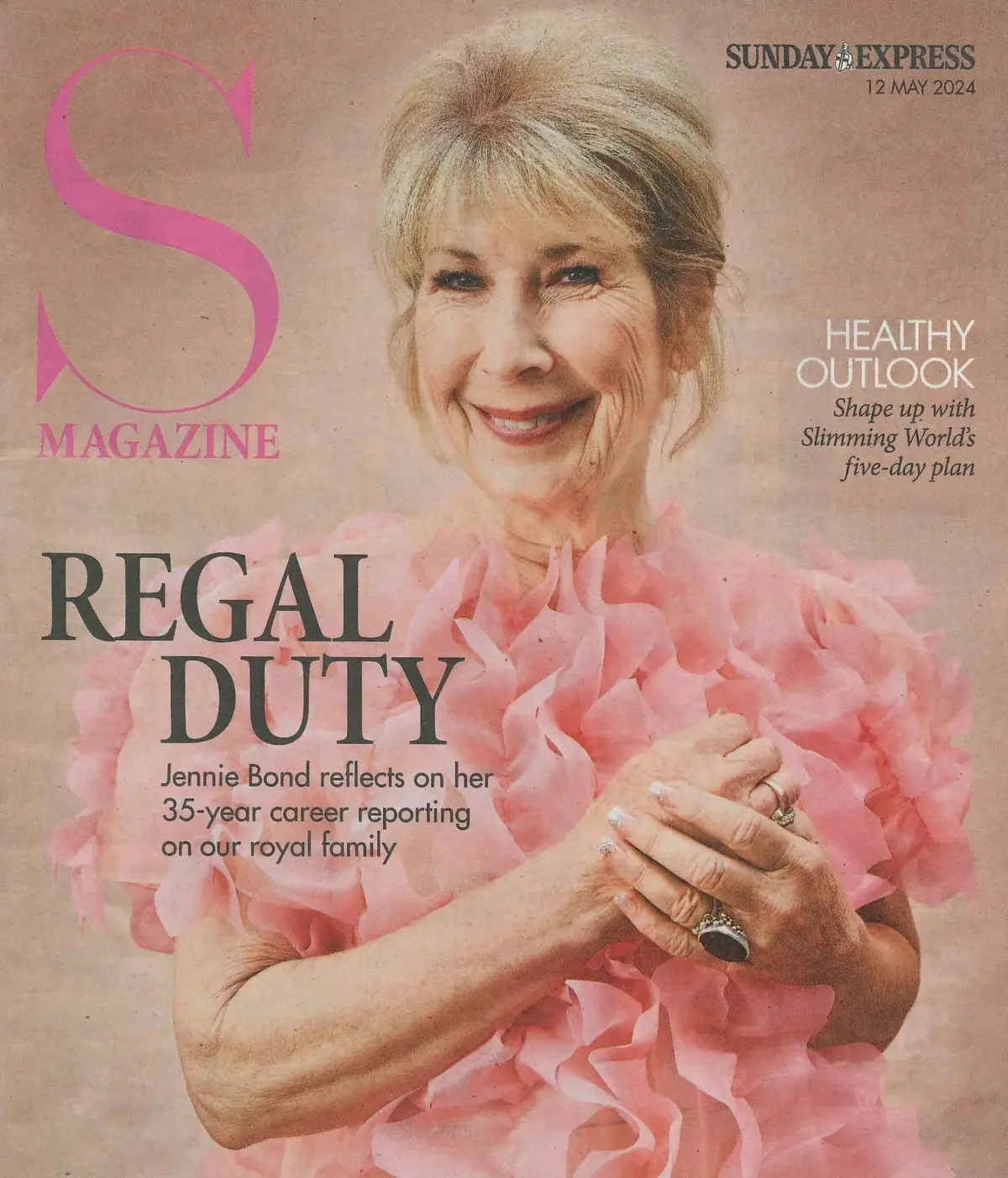 Sunday Express Magazine: Jennie Bond, Tasha Ghouri, Mindy Hammond, Style 12.5.24
