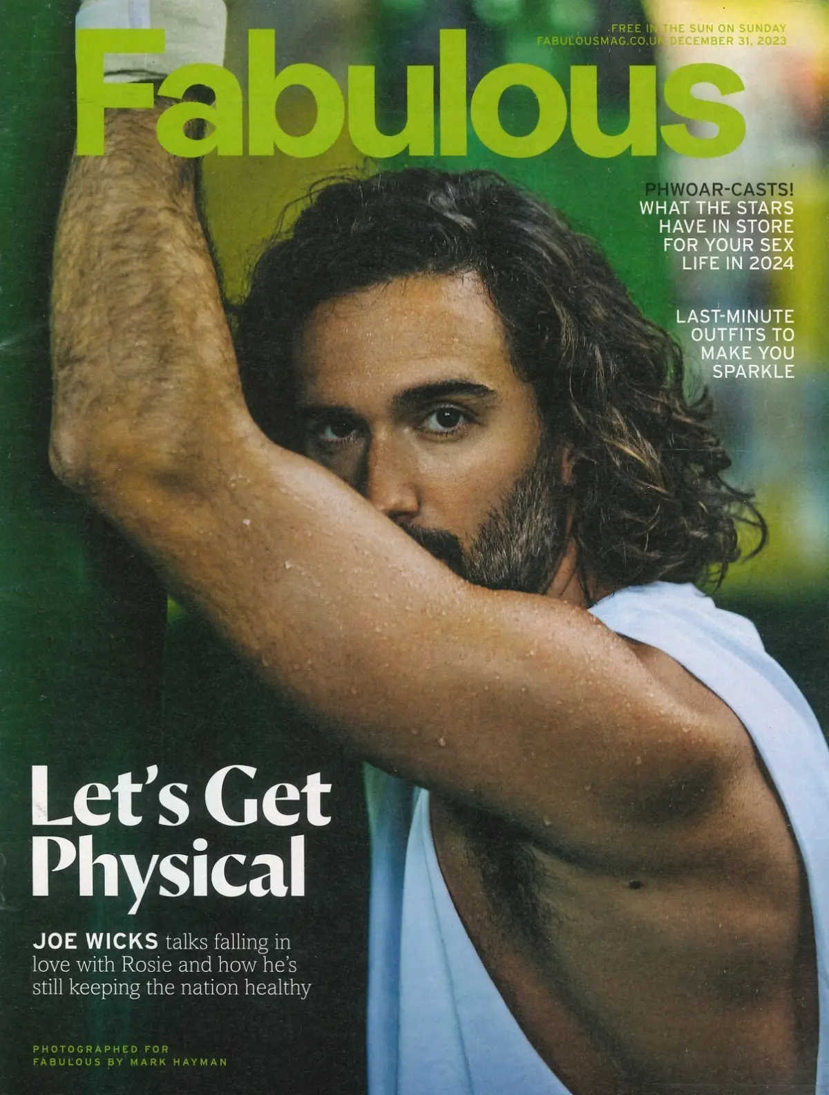 Fabulous Magazine: Joe Wicks, Nadia Sawalha, Sarah-Jane Crawford, Style 31.12.23