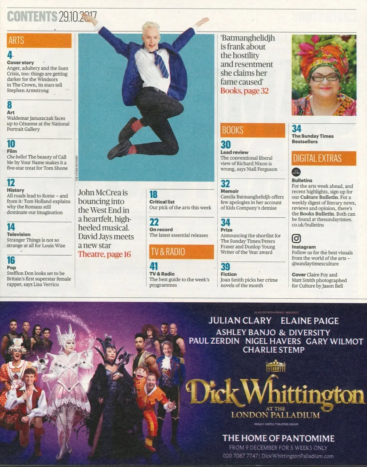 Sunday Times Culture Magazine: The Crown Season 2 Preview, John McCrea, 29.10.17 - image 2 | Free standard UK delivery included | Discount Quality Products