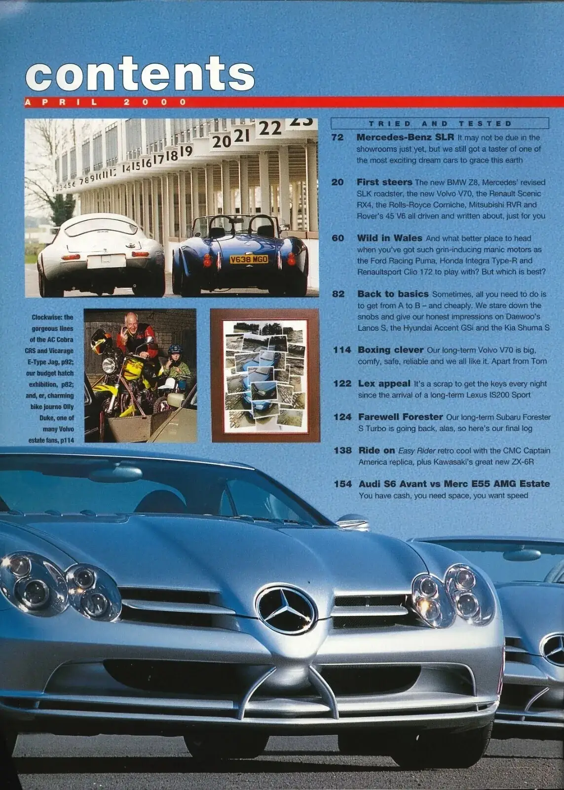 BBC Top Gear Magazine: Issue #79, Integra R, Puma, Clio 172, McLaren, April 2000 - image 2 | Free standard UK delivery included | Discount Quality Products