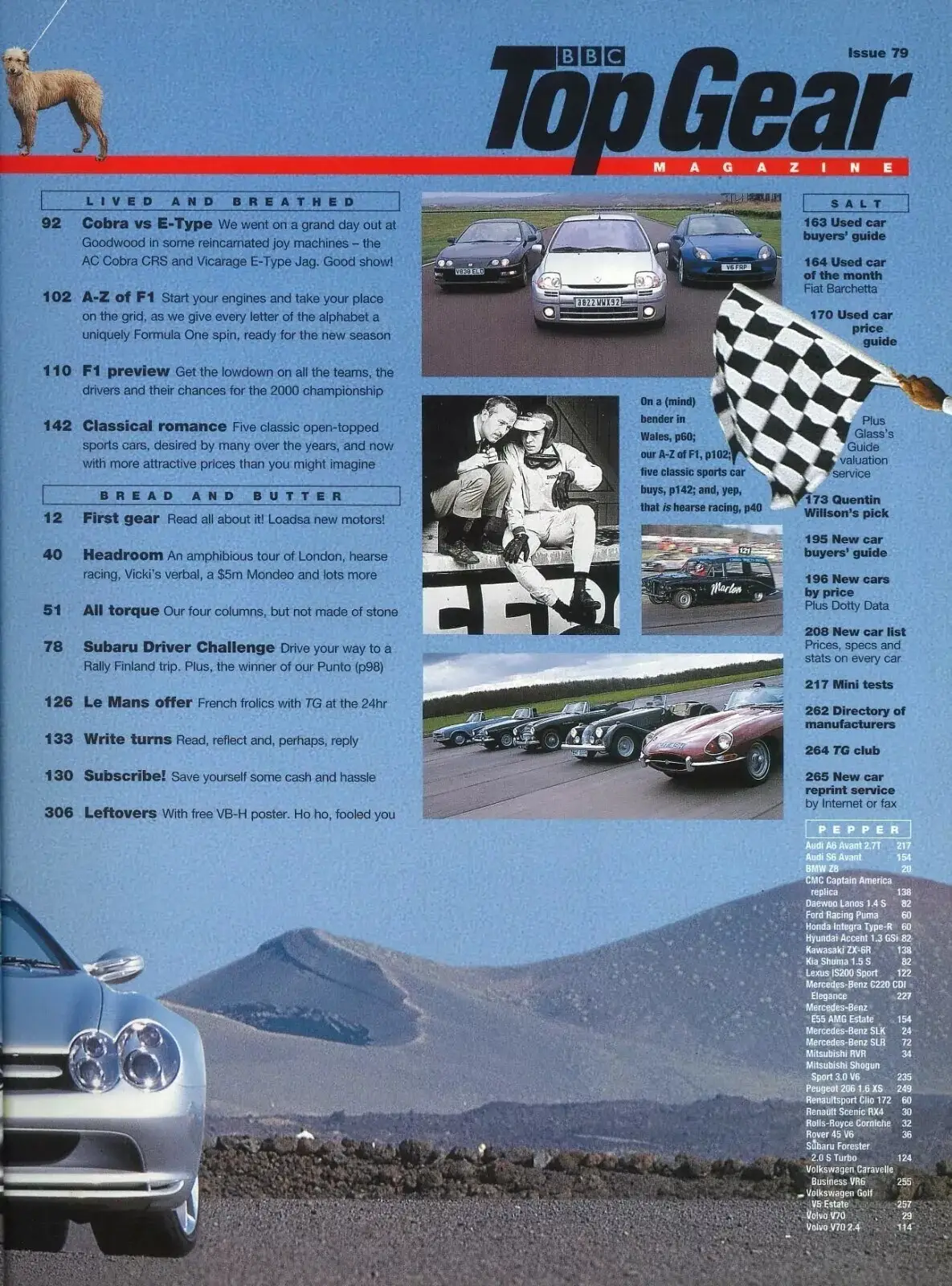 BBC Top Gear Magazine: Issue #79, Integra R, Puma, Clio 172, McLaren, April 2000 - image 3 | Free standard UK delivery included | Discount Quality Products