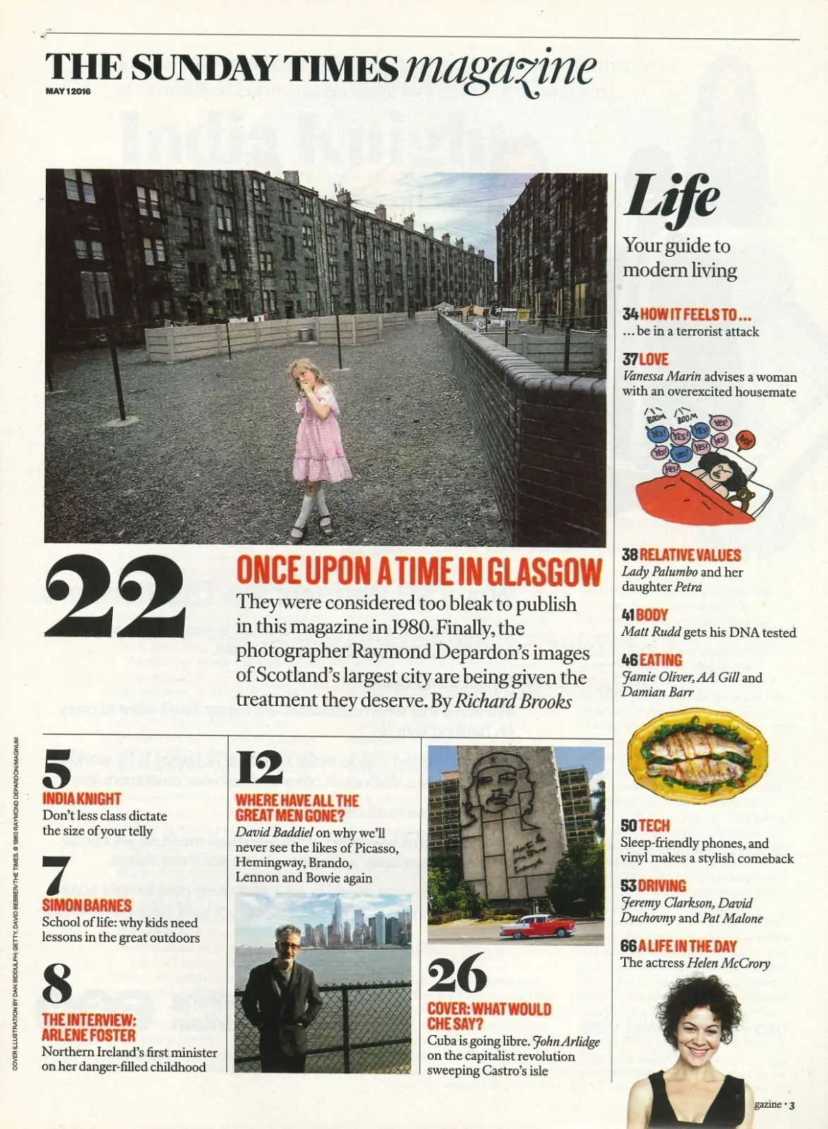 Sunday Times Magazine: Fidel Castro Cuban Revolution, Jeremy Clarkson, 1.5.16 - image 2 | Free standard UK delivery included | Discount Quality Products