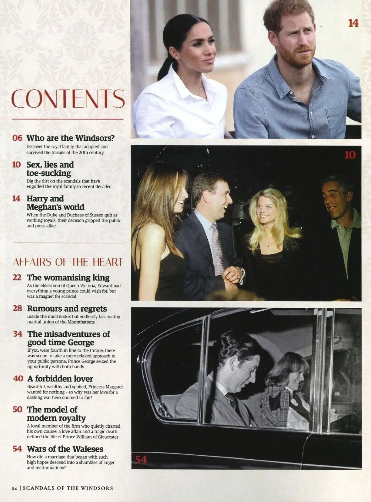 Scandals of the Windsors Magazine, Prince Harry & William, Charles, Queen, 2023 - image 2 | Free standard UK delivery included | Discount Quality Products