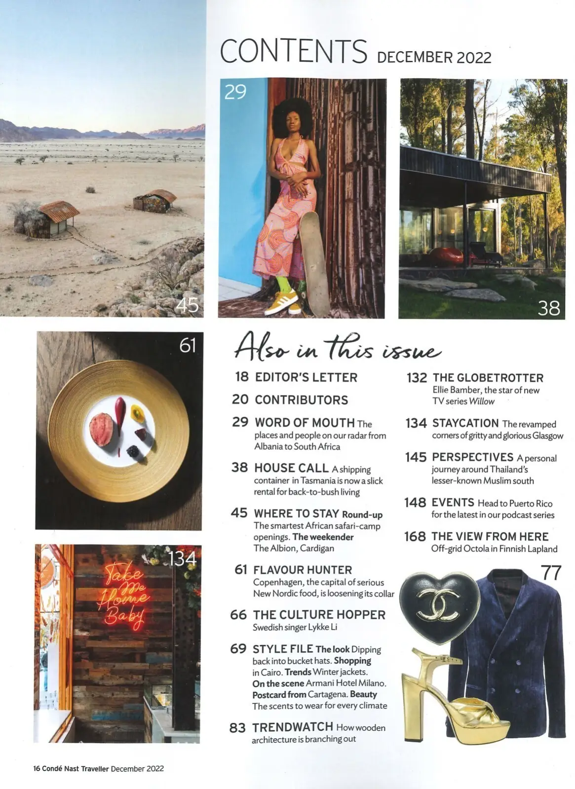 Conde Nast Traveller Magazine, Winter Sun, Norway, Galapagos, December 2022 - image 3 | Free standard UK delivery included | Discount Quality Products