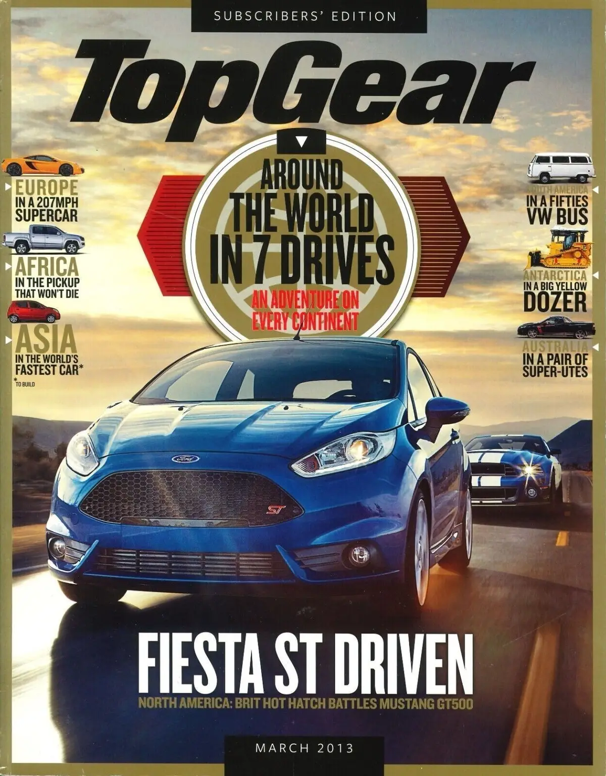 BBC Top Gear Magazine Issue #241, Alfa 4C, A45 AMG, Porsche, BMW 320, March 2013