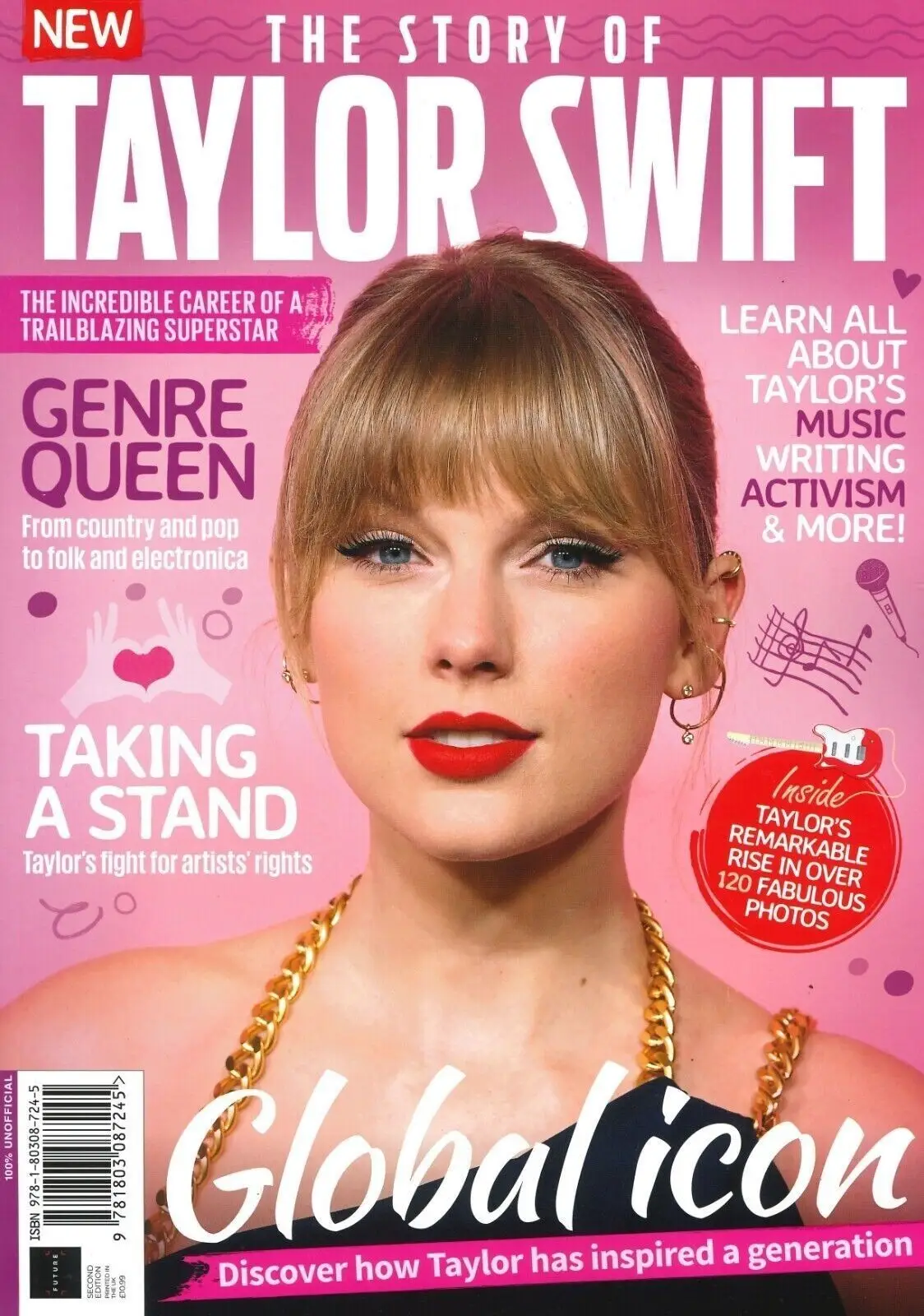 Story of Taylor Swift Magazine: Global Icon, Pop Singer, 114-pages, 120 Photos
