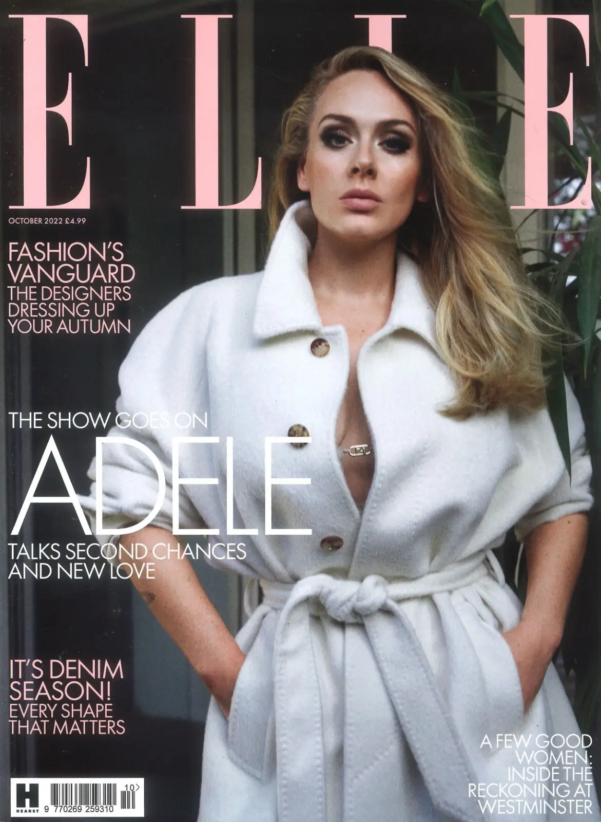 Elle Magazine, Adele, Bethann Hardison, Devon Ross, Autumn Fashion, October 2022