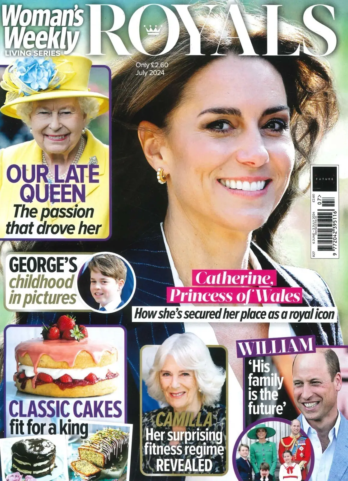 Woman's Weekly Magazine: Princess Kate, Queen Elizabeth, Camilla, July 2024 - Free standard UK delivery included | Discount Quality Products