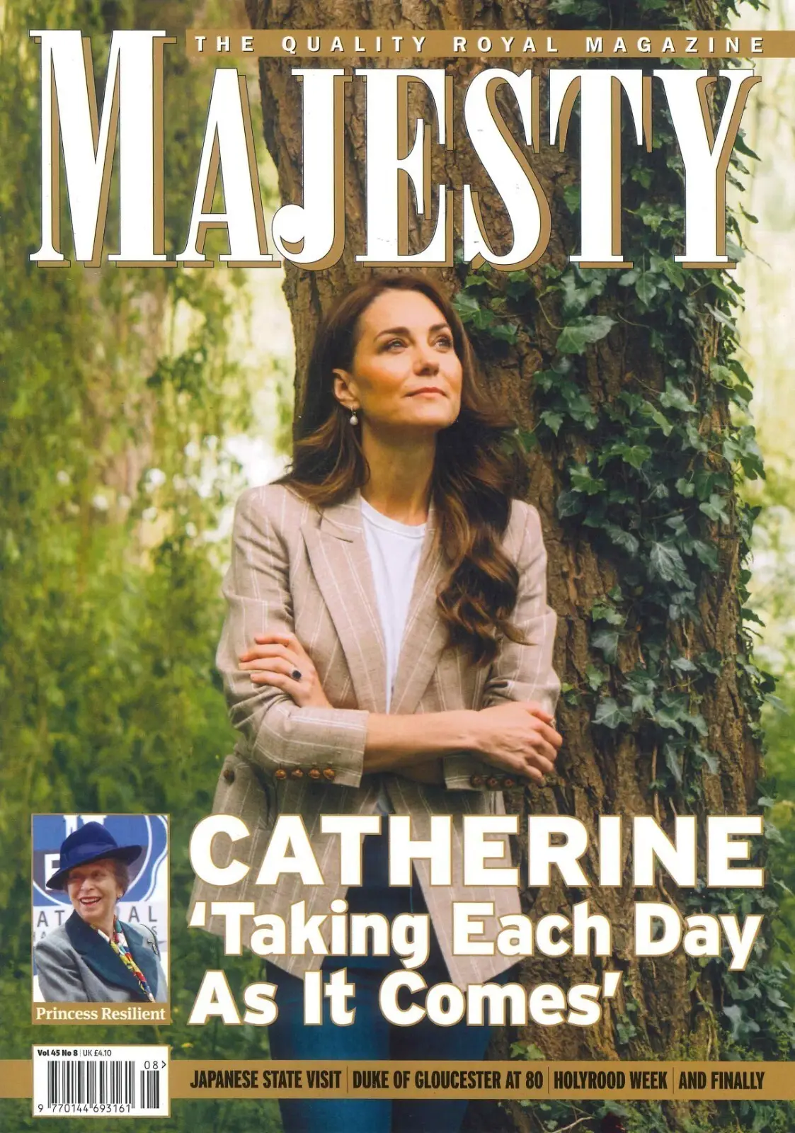 Majesty Magazine: Kate Middleton, Princess Royal Anne, King Charles, Aug 2024